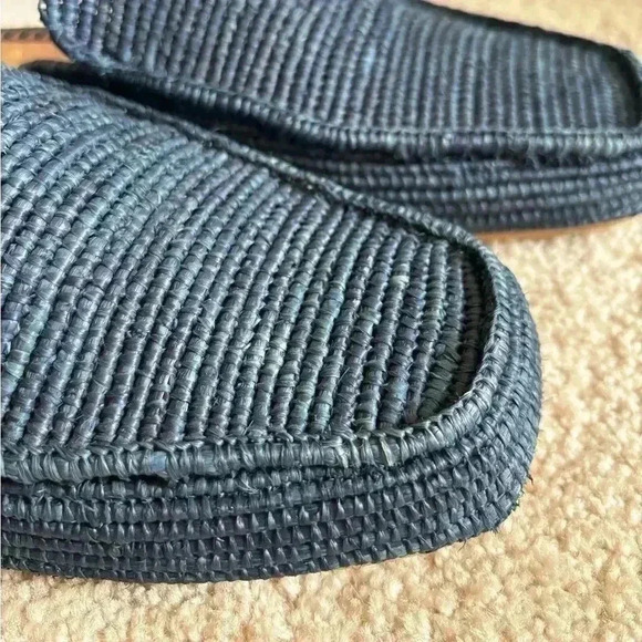 Bulibasha Munatas Midnight Blue Mules - Picture 7 of 9